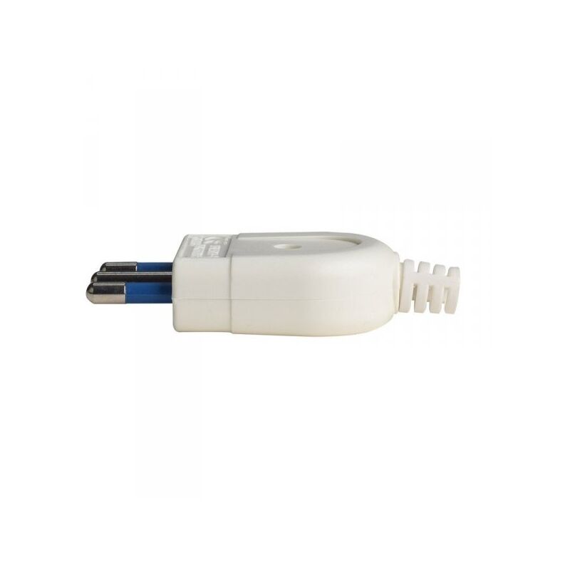 foto del prodotto spina elettrica 2p t 16a 250v max 1500w bianco