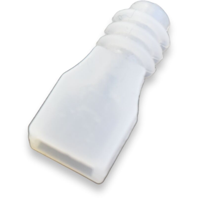 foto del prodotto spina in silicone per l inizio e la fine della striscia da 220v.
