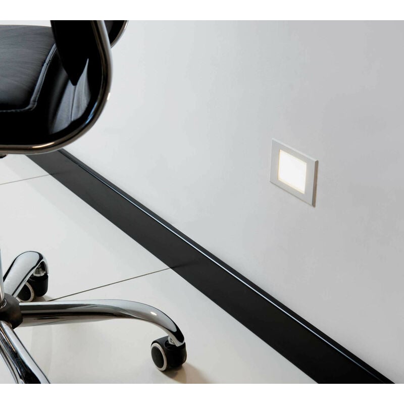 foto del prodotto spina incasso dente led 3w 4000k alluminio