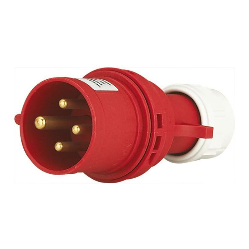 foto del prodotto spina industriale 380v 16a 3p t ip44 maurer plus