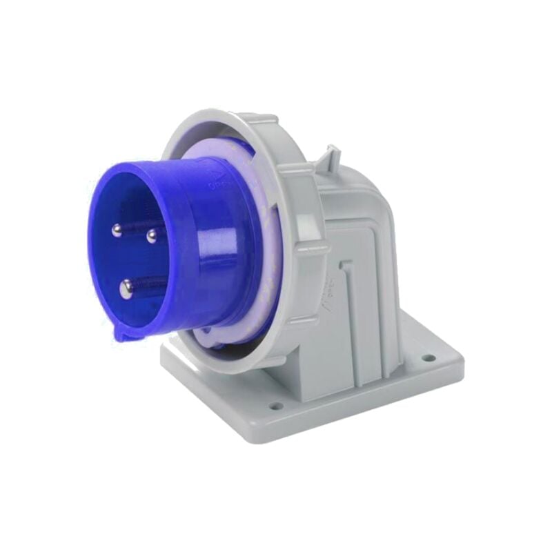 foto del prodotto spina industriale da parete, 230v, 2p t, 32a, ip67 rosi 1001061