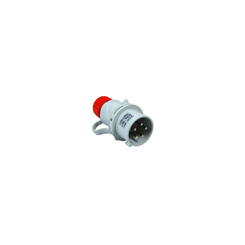 foto del prodotto spina industriale volante argo rossa 3p t n cee 309 ip44 16a colore rosso 70105