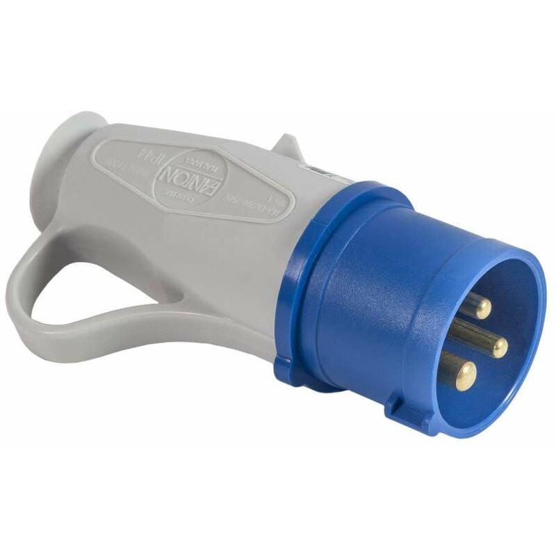 foto del prodotto spina mobile 2p t 16a 230v 6h, ip44 a vite