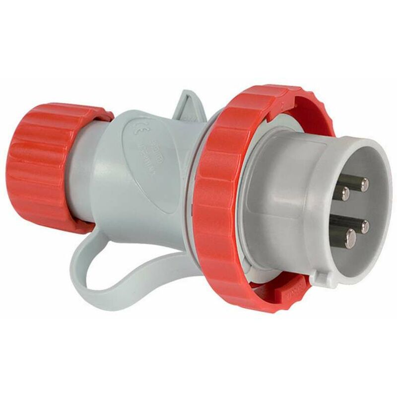 foto del prodotto spina mobile 3p n t 16a 400v 6h, ip67 cablaggio rapido