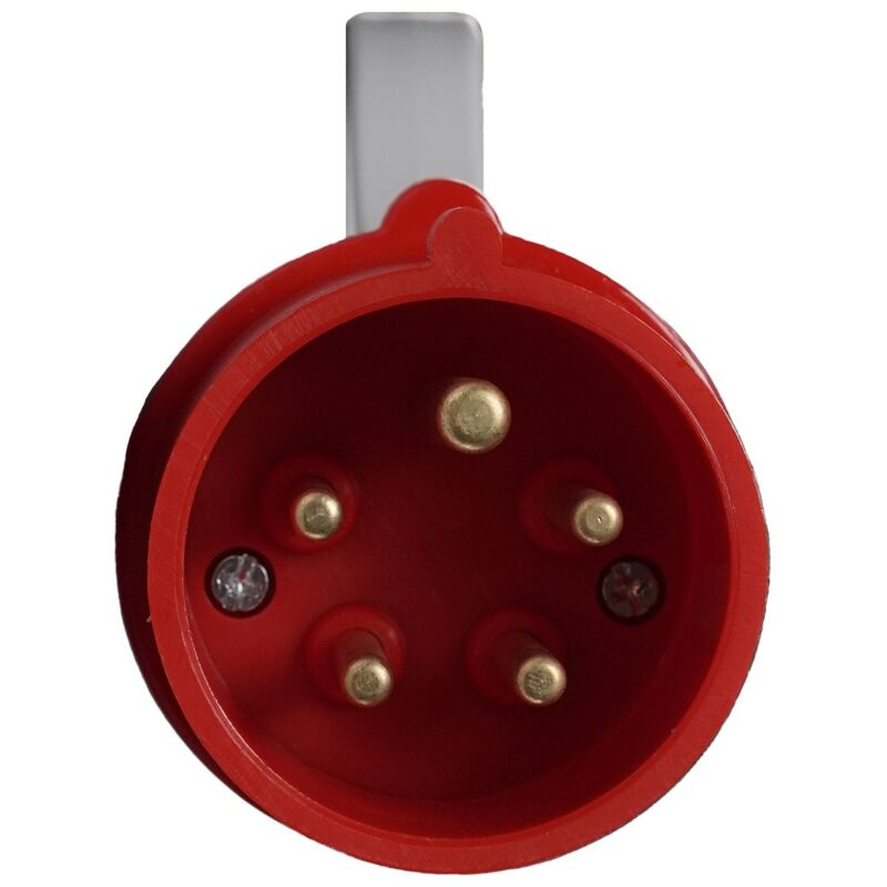 foto del prodotto spina mobile trifase 3p n t 16a 400v 6h, ip44 a vite