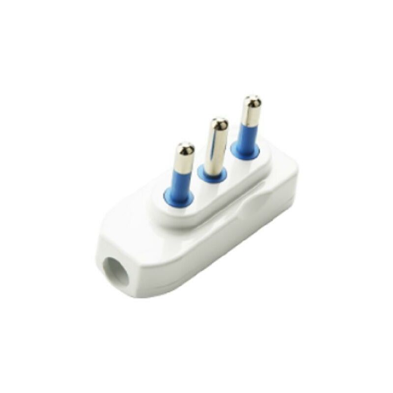 foto del prodotto spina piatta 2p t 16 a 250 v bianca 8108 fai