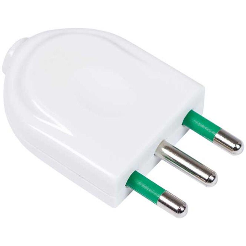 foto del prodotto spina s17 2p t 16a smontabile easy bianco fanton 80025