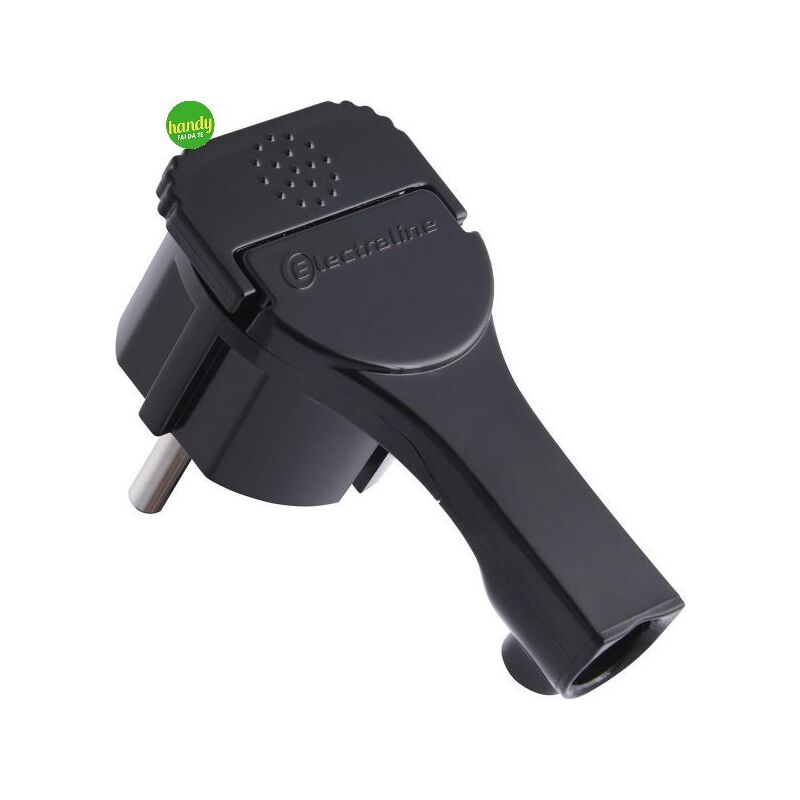 foto del prodotto spina schuko electraline extrapiatta 90 