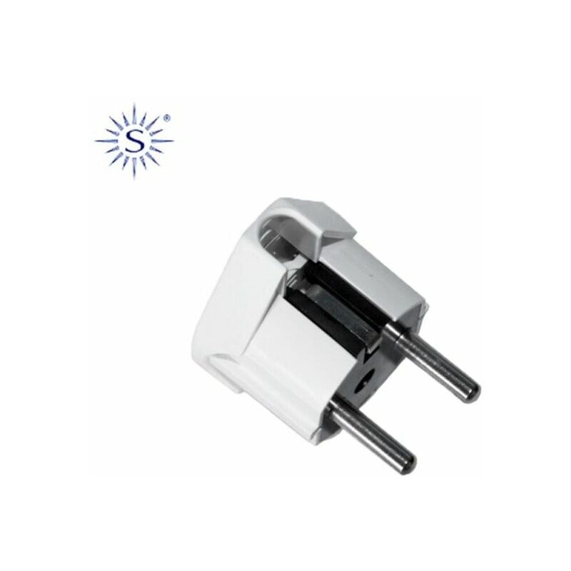 foto del prodotto spina schuko t tl uscita laterale 4,8 mm 16 a