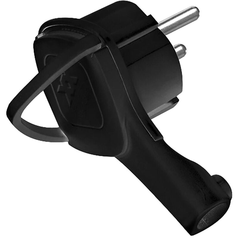 foto del prodotto spina trasmovibile nera retrattile onlex 10 16a