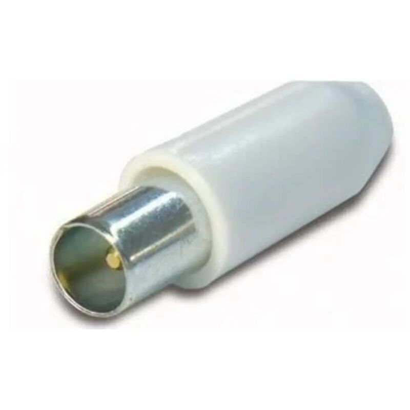 foto del prodotto spina tv coassiale diritta mm 9,5