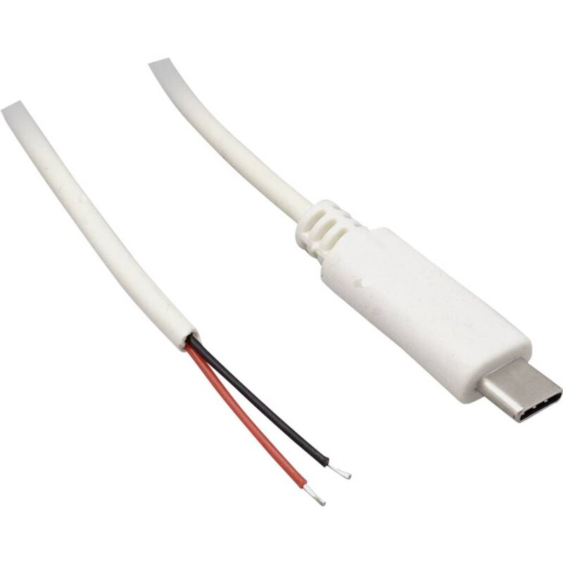 foto del prodotto spina usb c 3.1 con estremit cavo aperta usb c 3.1 tc 2509033 tru components contenuto 1 pz.