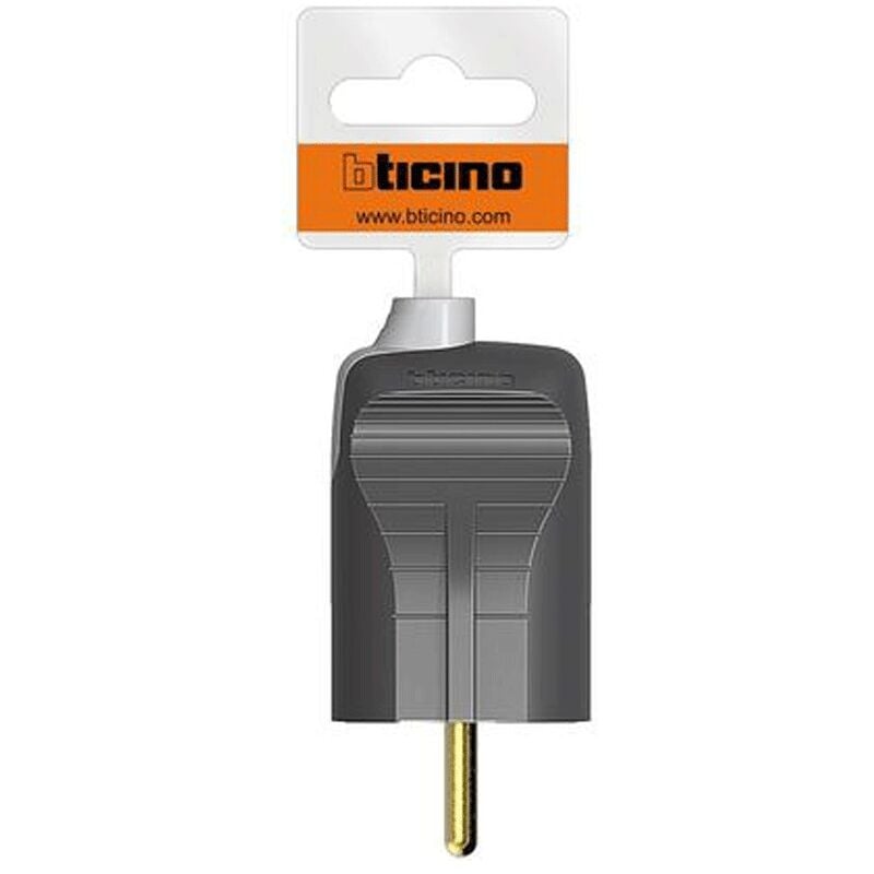 foto del prodotto spina volante 2+t 16a tedesco italiano antracite s2020ge - bticino