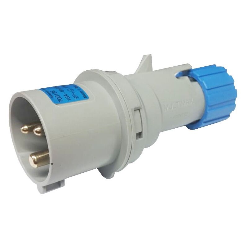 foto del prodotto spina volante cee 2p t 16a ip44 220v 700126 palazzoli