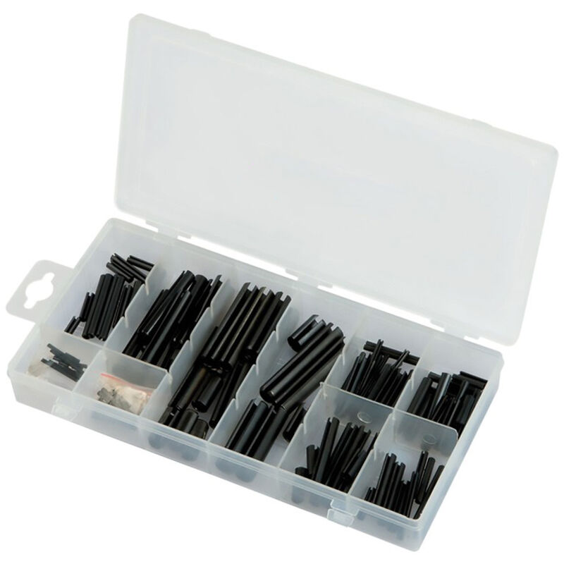 foto del prodotto spine elastiche assortimento kit 120 pezzi 1,5 x 5mm 10 x 50mm