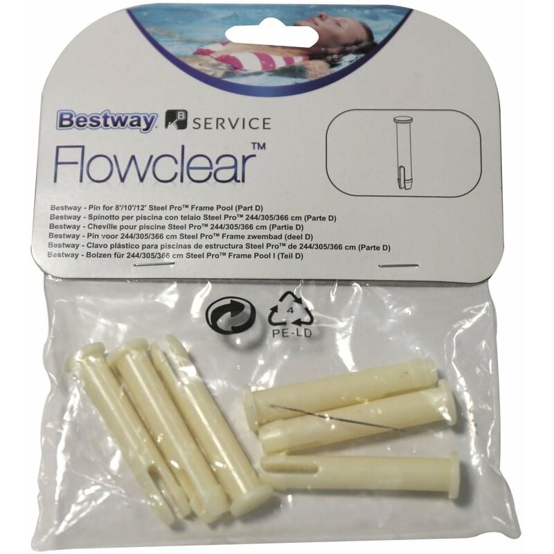 foto del prodotto spinotti per piscine tonde con telaio bestway