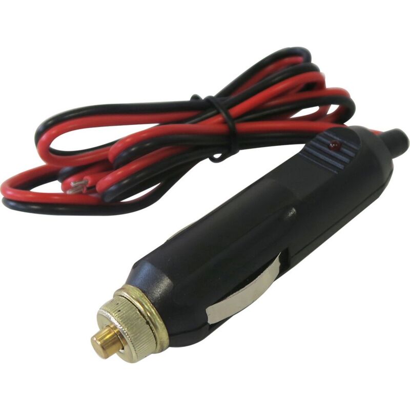 foto del prodotto spinotto presa accendisigari 12 24v auto con spia a led