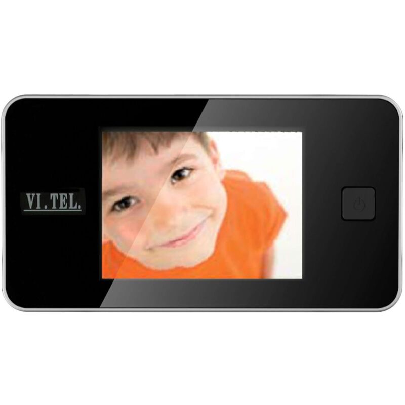foto del prodotto spioncino digitale e0372 cromo satinato 3,2