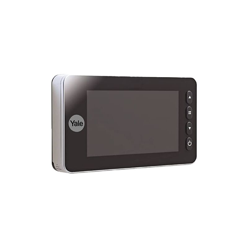 foto del prodotto spioncino elettronico autoimaging 45 5800 1443 00 6011 argento, registra immagini video, campanello, visualizzazione dal vivo , rilevamento del