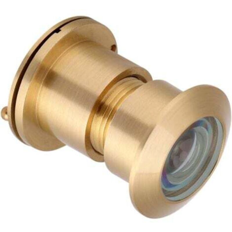 foto del prodotto spioncino per porta con ampio angolo di visione da 28 mm con copertura per la privacy resistente, accessori antifurto per porte in rame puro e vetro