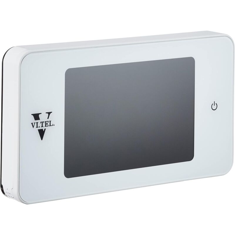 foto del prodotto spioncino telecamera per porte 38/110 bianco