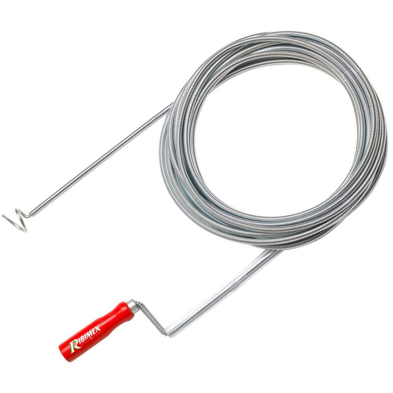 foto del prodotto spirale stura lavandini scarichi pulizia tubazioni sturatubi 10mt ribimex
