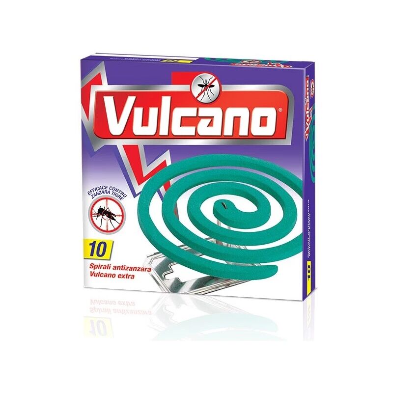 foto del prodotto spirali antizanzare vulcano 10 pezzi