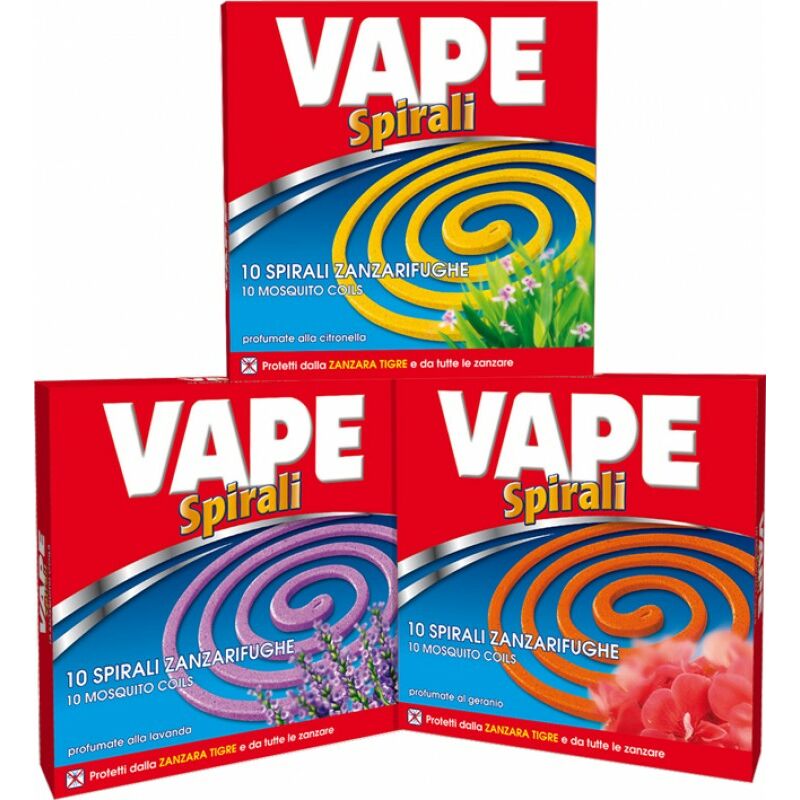 foto del prodotto spirali profumate, conf. 10 pz vape