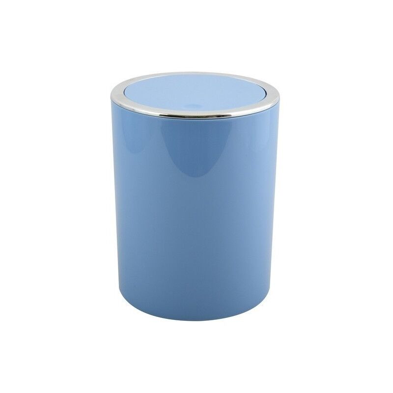 foto del prodotto spirella kamaka pattumiera ribaltabile, capacit 6l, blu pastello