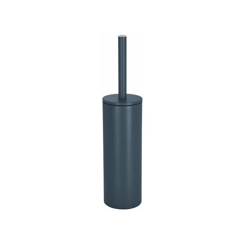 foto del prodotto spirella scopino wc con supporto akira petroleum acciaio opaco