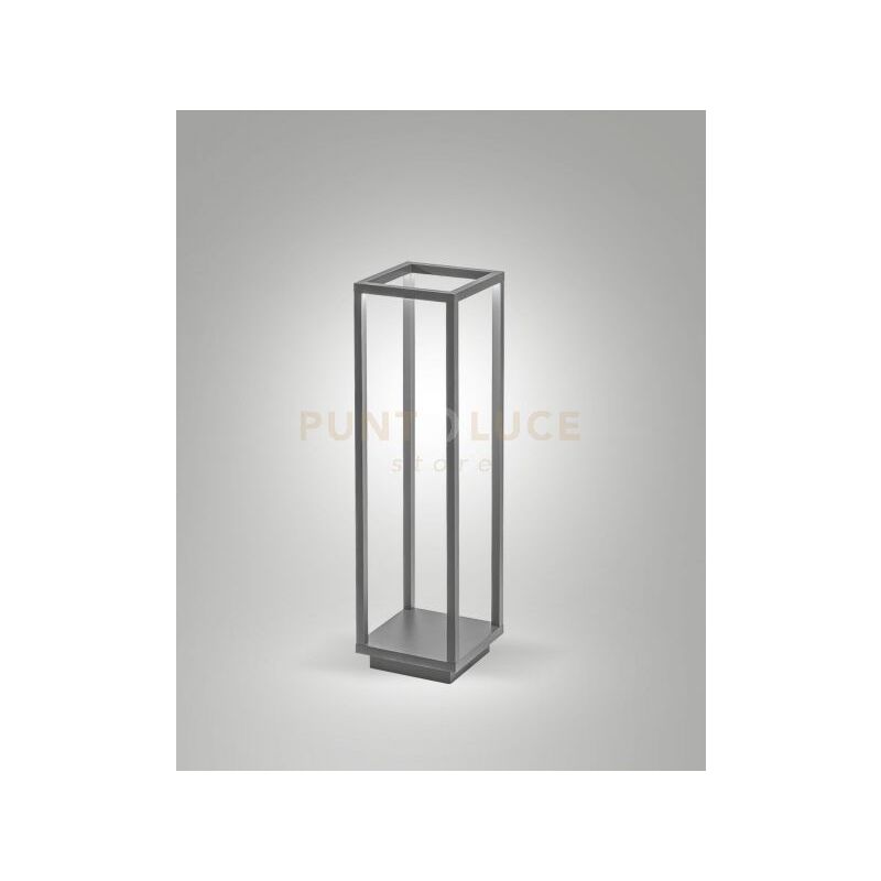foto del prodotto spirit paletto grigio scuro da esterno a led 7w 3000k 978lm