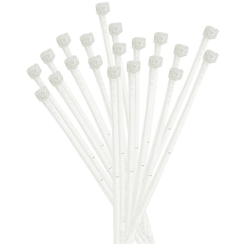 foto del prodotto spit fascette di cablaggio elematic plastica 135x2,5mm 100 pezzi bianche 5205 ce