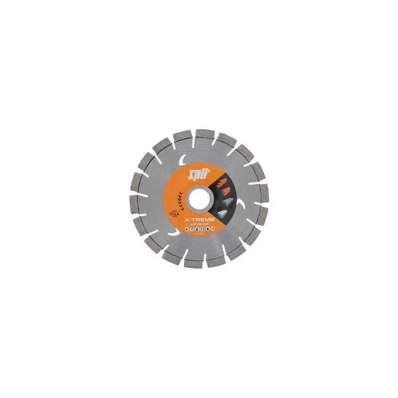 foto del prodotto spit itw lama diamantata 150 mm 22.2 mm xtreme universal set 2 dischi per d90 e d88 610197 