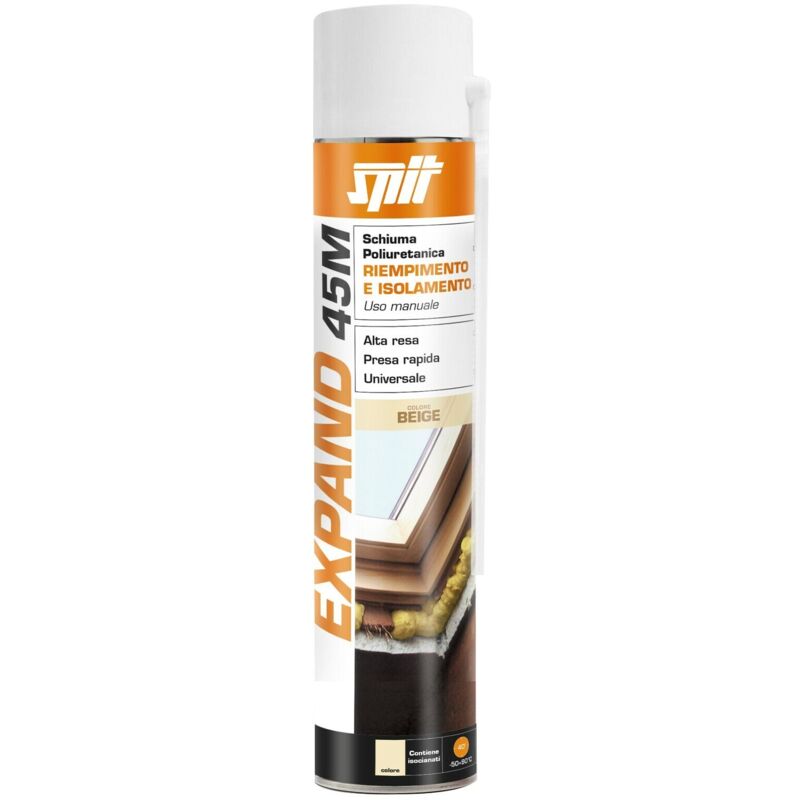 foto del prodotto spit schiuma espansa rapida poliuretanica manuale sigillante 750 ml riempimento
