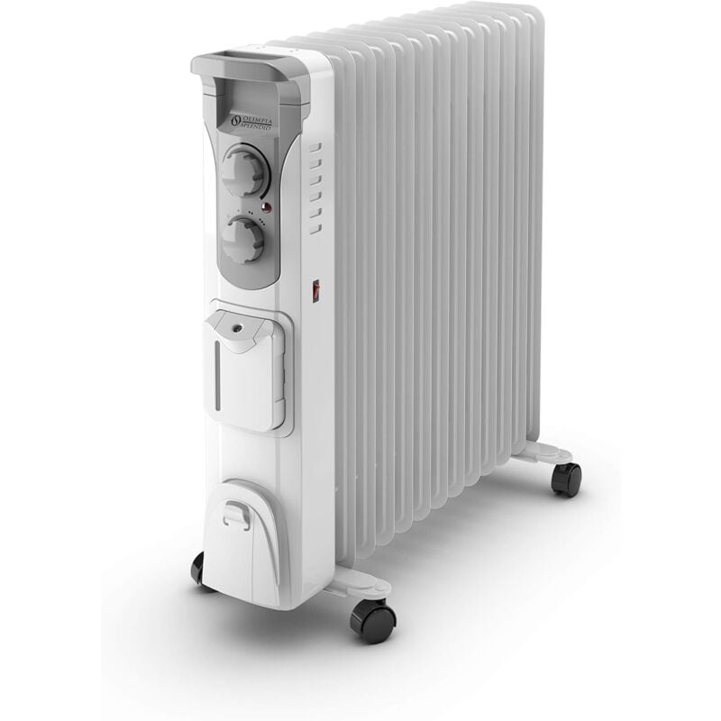 foto del prodotto splendid - olimpia 99298 caldorad humi 13 - radiatore ad olio 2.500 w con umidificatore e timer, bianco