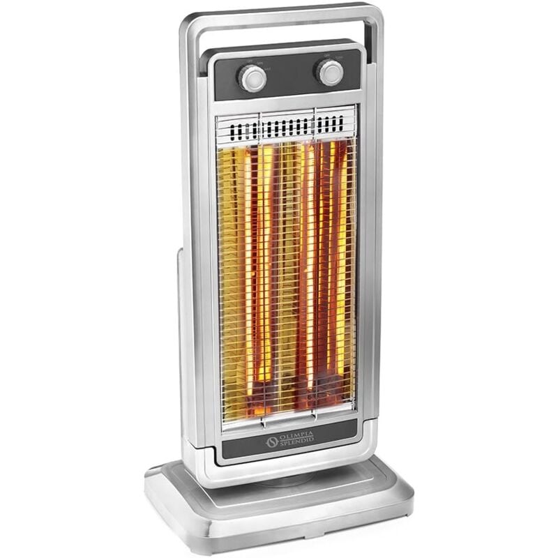 foto del prodotto splendid - olimpia 99610 solaria carbon - stufetta infrarossi a fibra di carbonio da 1100w