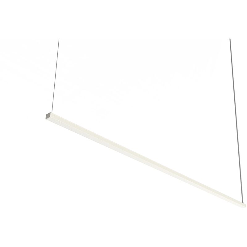 immagine 0 del prodotto splint 1x sospensione, strip led, 17w m, 4000k, metallo, bianco opaco, l100cm lumicom