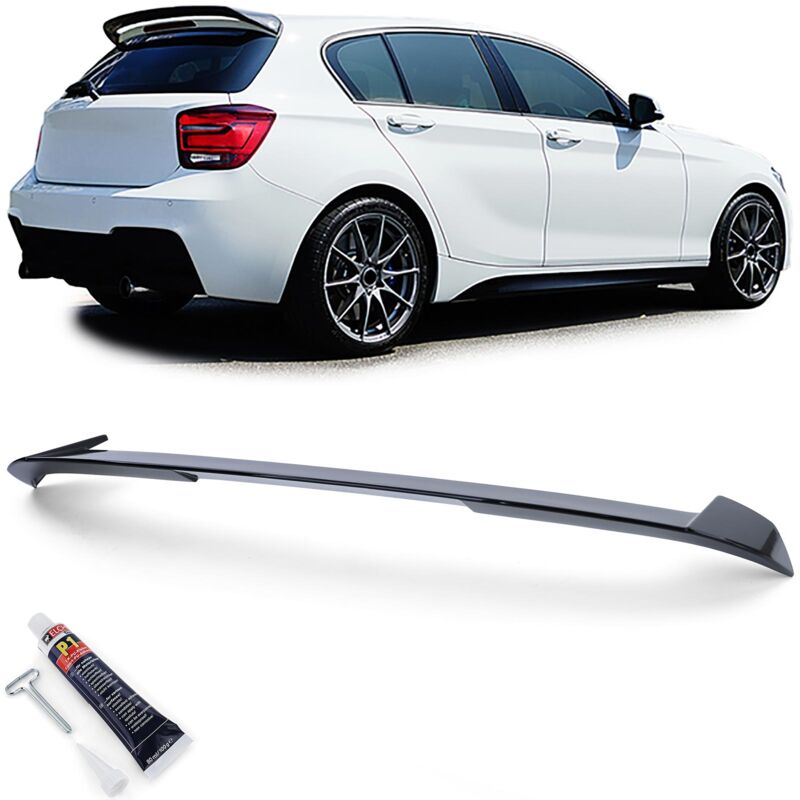 foto del prodotto spoiler spoiler sul tetto per bmw serie 1 f20 f21 2011 2015