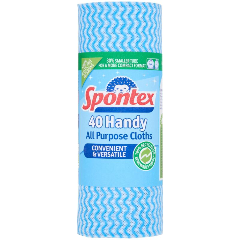foto del prodotto spontex 40 pratici panni multiuso