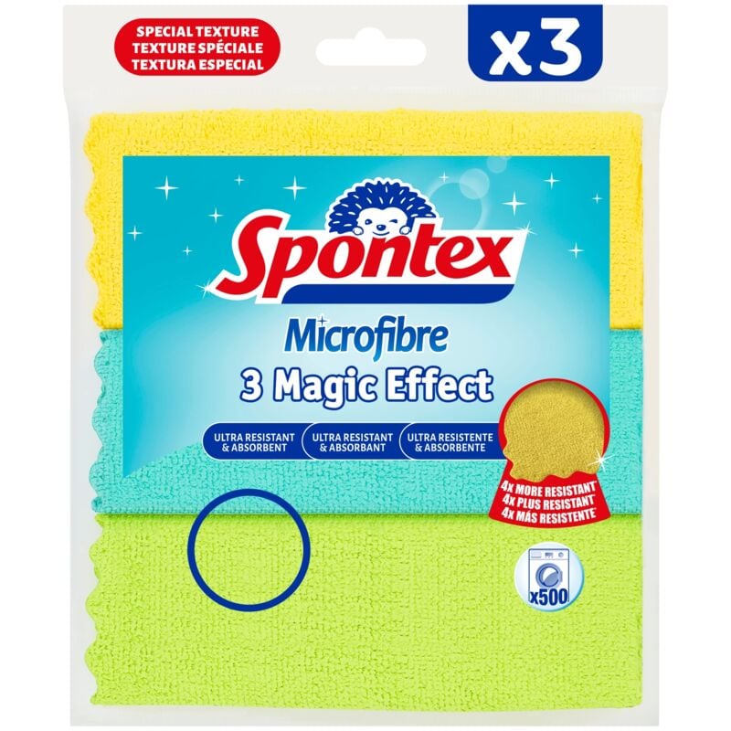 foto del prodotto spontex microfibras magic effect x3