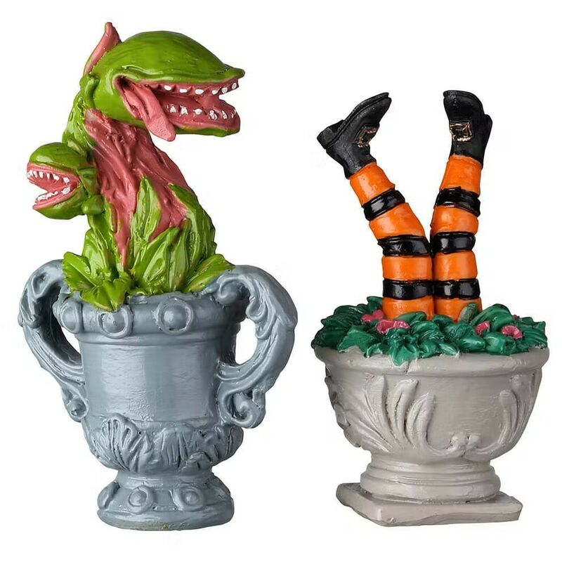 foto del prodotto spooky planter urns set of 2 cod. 24946