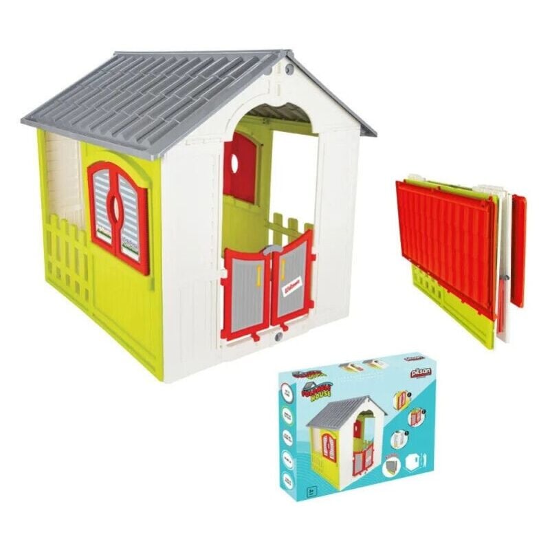 foto del prodotto sport1 casetta per bambini pieghevole in resina plastica giardino esterno salvaspazio
