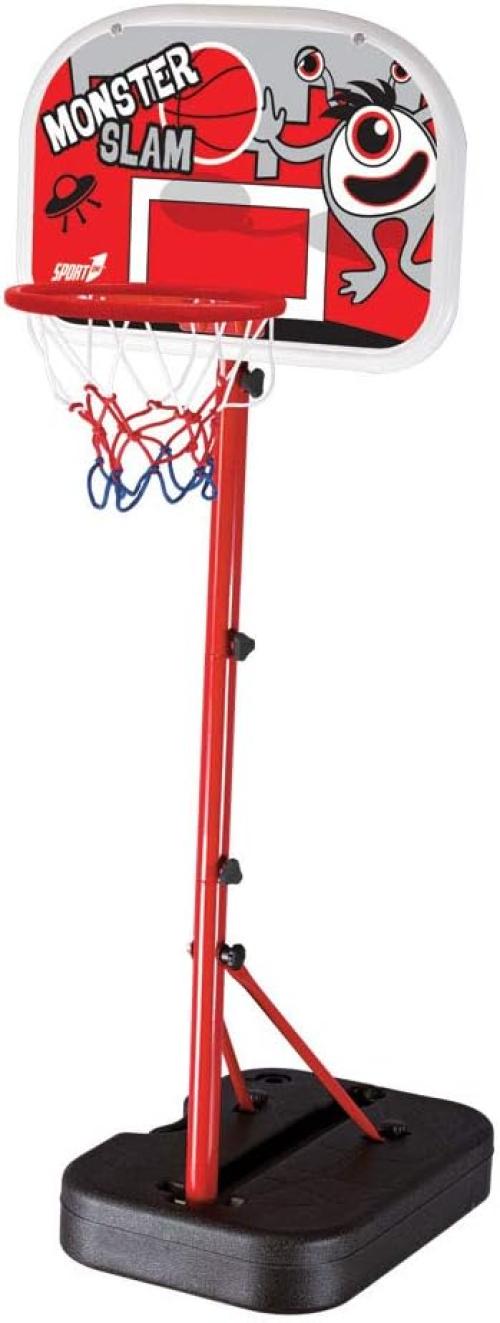 foto del prodotto sport1 monster slam, piantana basket trasportabile ragazzo, nero, 138 160 cm,mandelli, eta 5 