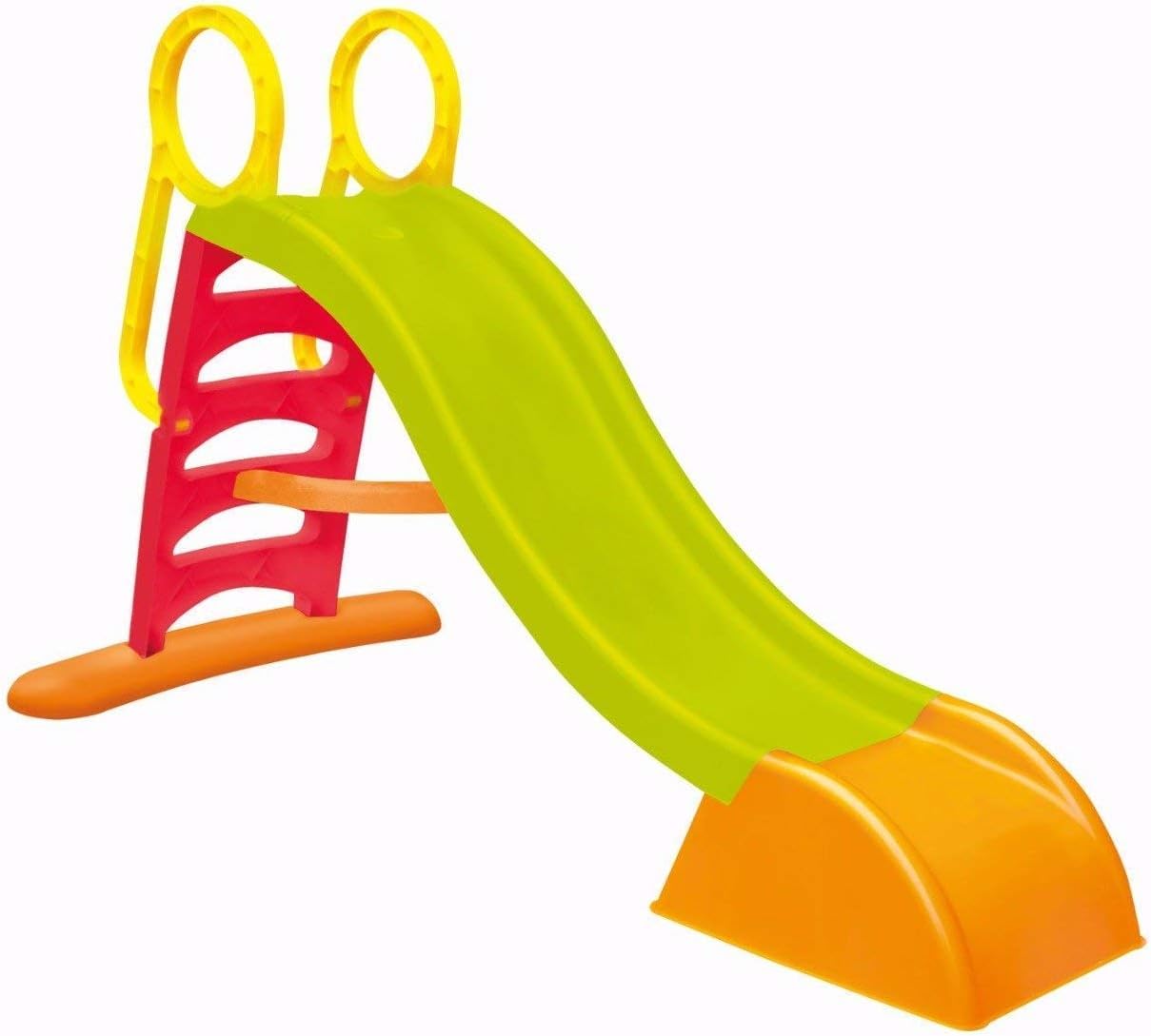foto del prodotto sport1 scivolo per bambini 5 gradini con innesto acqua. scivolo da giardino per bambini con pi di 1 anno, super resiste