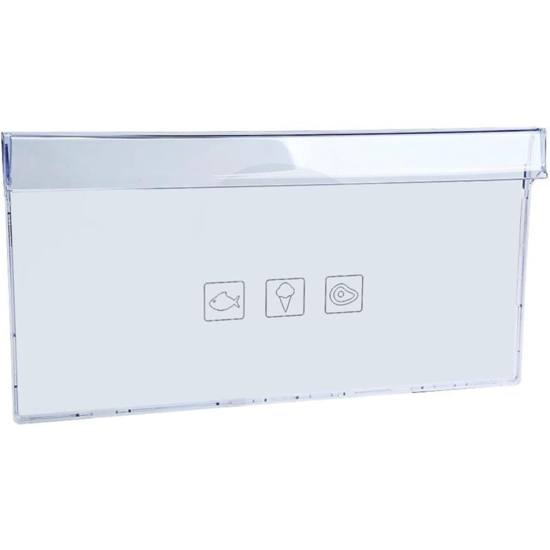 foto del prodotto sportello frontale inferiore per cassetto frigorifero congelatore beko, dimensioni 402x207 mm , per modelli bcha bcn bcsa