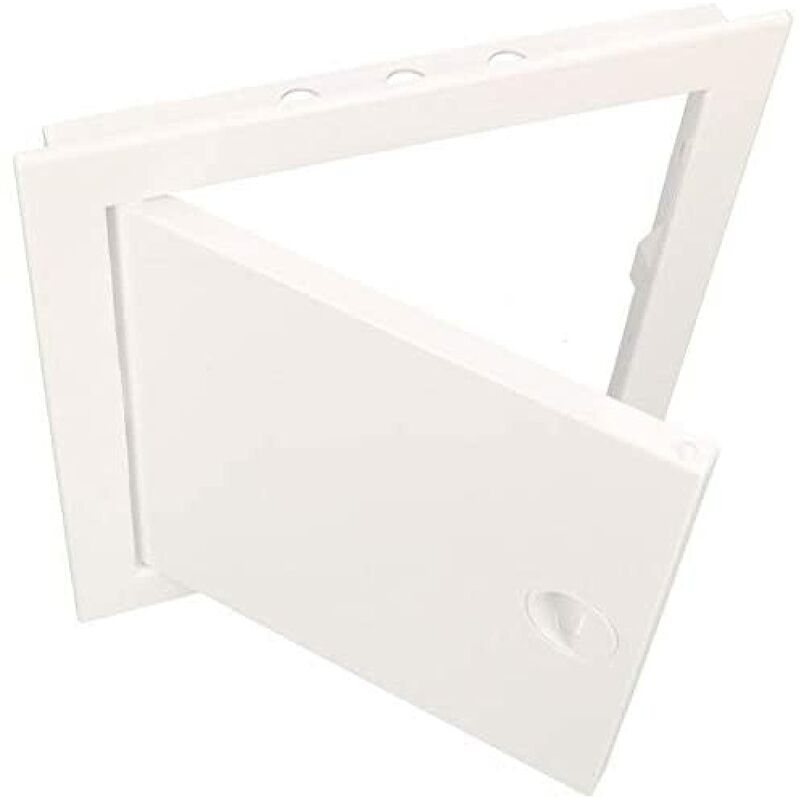 foto del prodotto sportello ispezione 30 x 30 cm in pastica abs bianco sportello di manutenzione sportelli cartongesso kotarbau