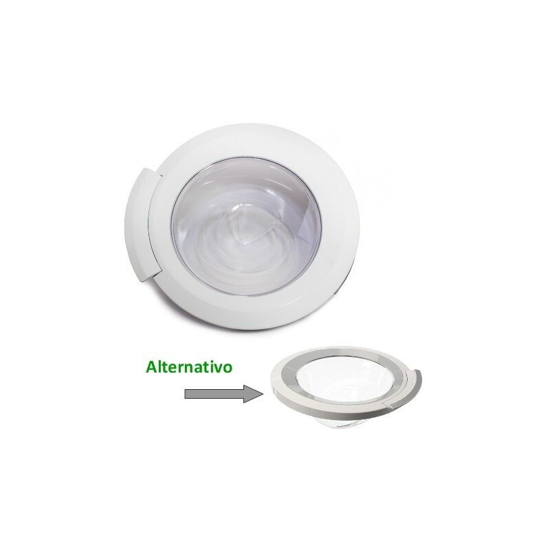 foto del prodotto sportello oblo completo per lavatric e bosch siemens balay 00704286