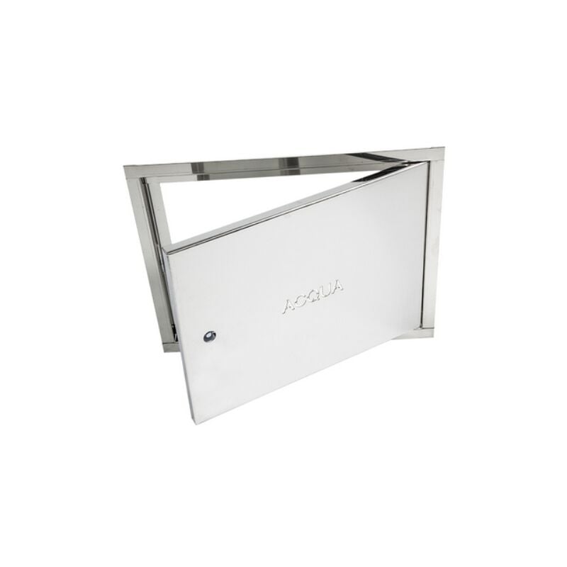 foto del prodotto sportello per protezione acqua zincato h1xl1 nicchia 31x41- hxl 35x45 dk