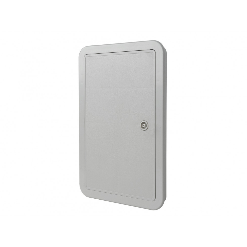 foto del prodotto sportello portello porta in abs grigio l 215 x h 315 x p 22mm per ispezione