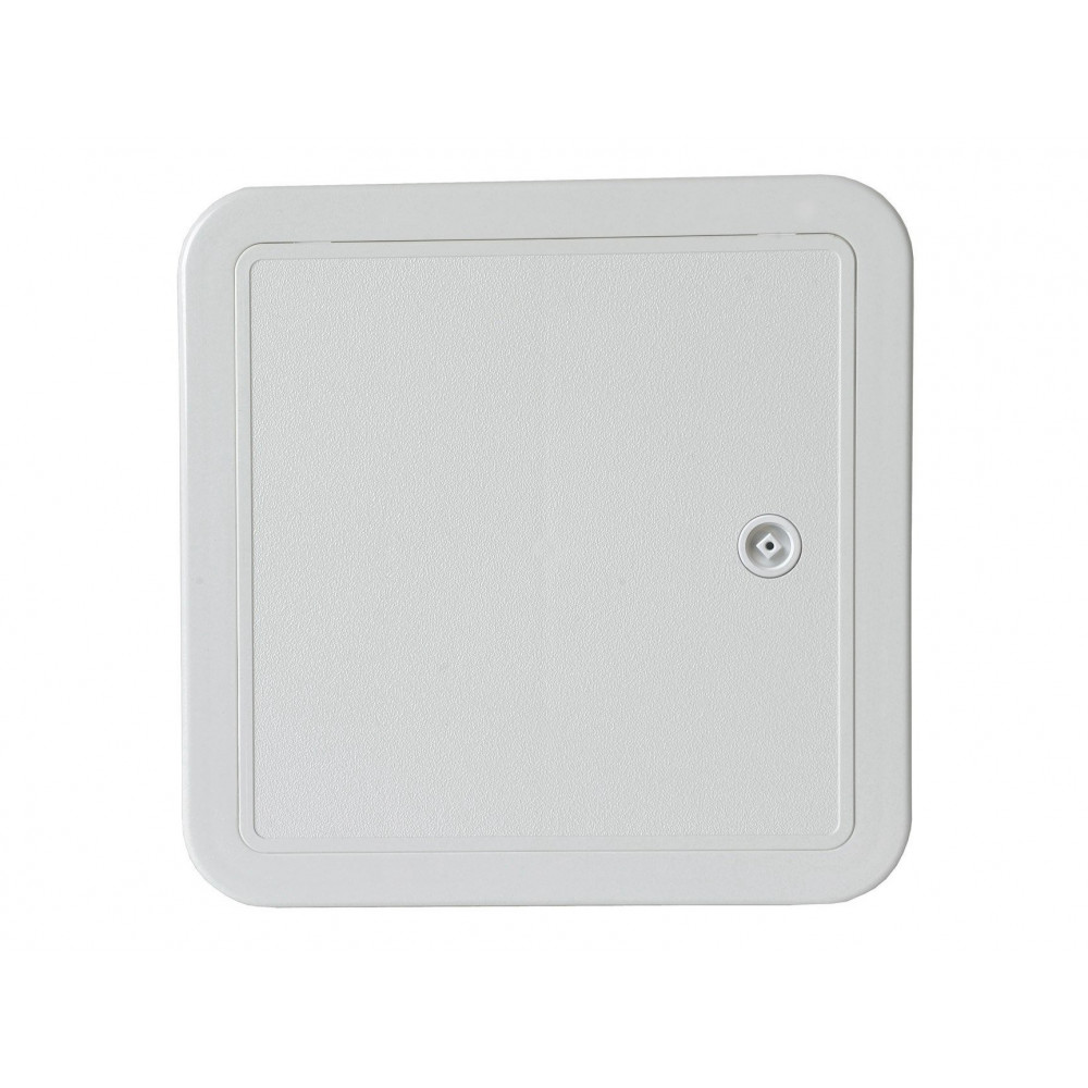 foto del prodotto sportello portello porta in abs grigio l 315 x h 315 x p 22mm per ispezione